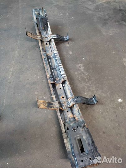 Усилитель заднего бампера hyundai solaris