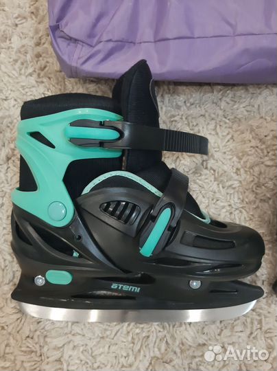 Коньки детские раздвижные 34 38
