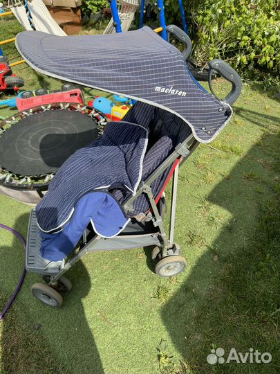 Коляска maclaren для дцп трость