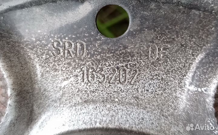 Штампованные металлические диски R16 Mersedes