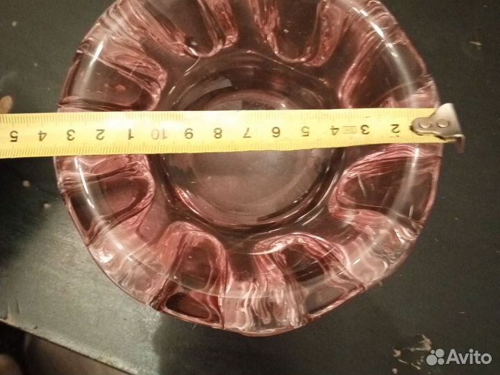 Конфетница светлое вишнёвая, лзхс, П.И. Зинченко