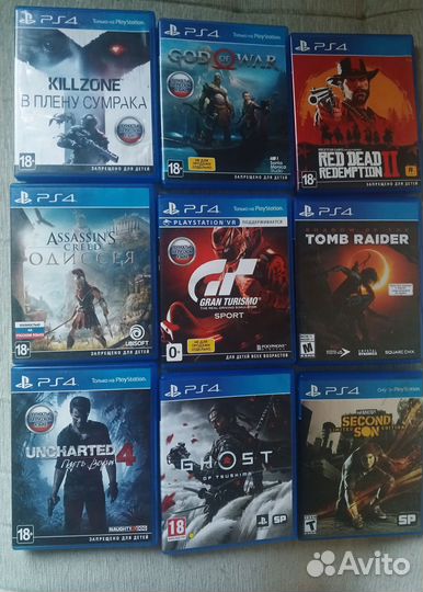 Игры для приставок ps4