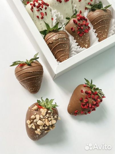 Клубника в бельгийском шоколаде