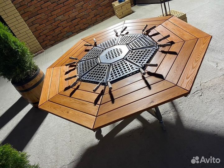 Мангал из нержавейки разборный