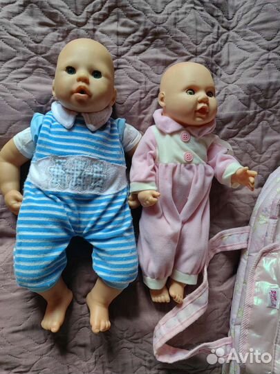 Пупс беби борн с аксессуарами