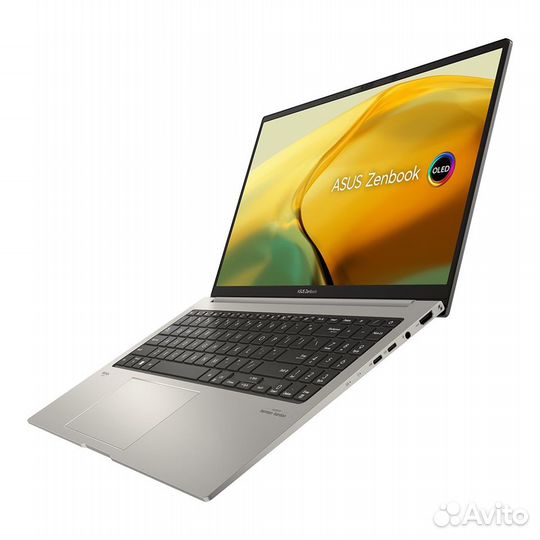 Asus Zenbook 15 Oled 3K 120 Гц R5-7535U/16/512 Мет