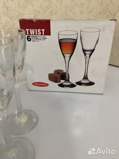Бокалы для вина ликера водки