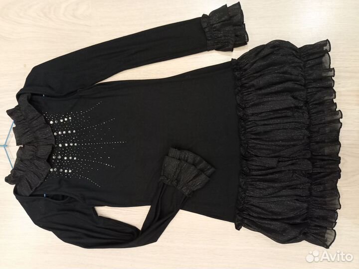 Нарядное платье для девочки 146 152 с болеро