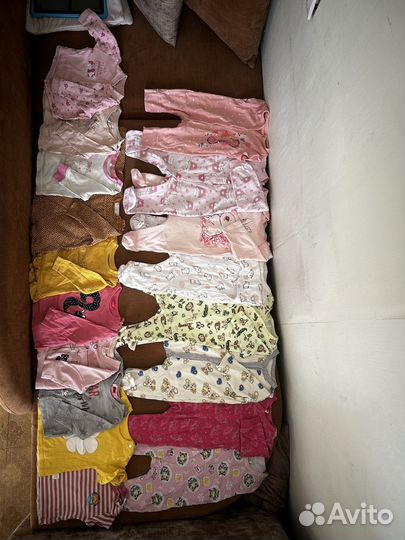 Детские вещи пакетом (62-74)