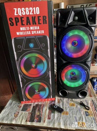 Блютуз колонка