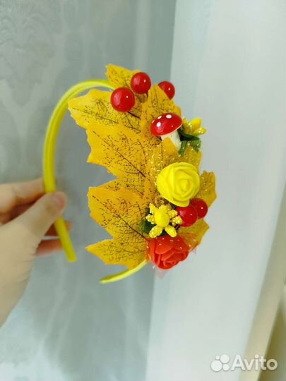 Ободок осень на утренник