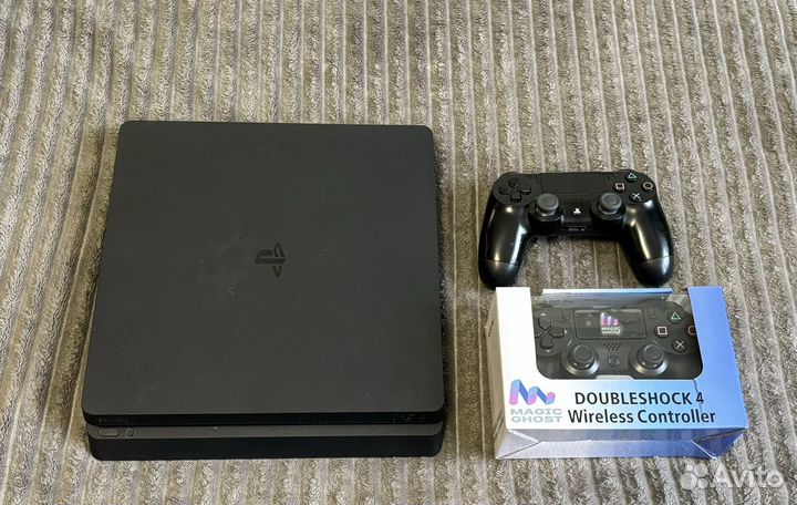 Sony PS4 Slim 1tb +40 игр