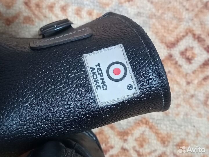 Кожаные сапоги рабочие утепленные, 39 размер