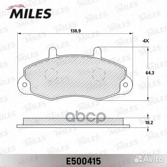 Колодки тормозные ford transit R14