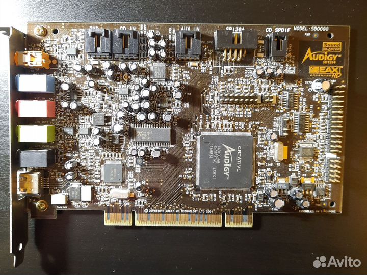 Звуковая карта creative sound blaster