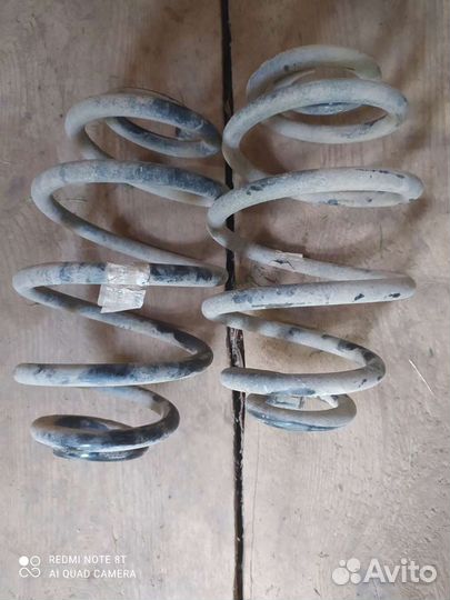 Задние пружины подвески Chevrolet Lanos