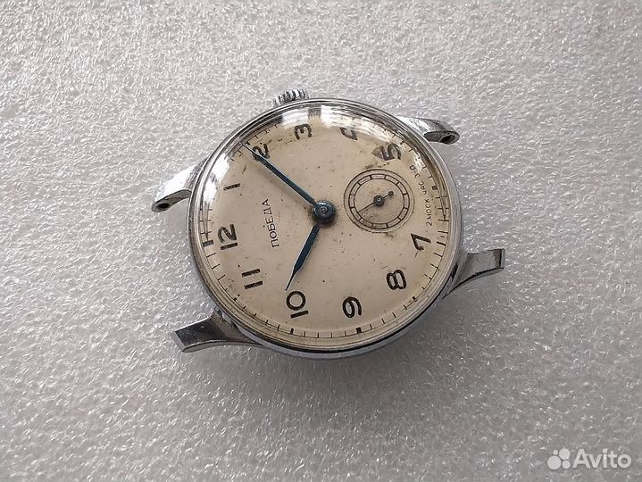 Часы Победа СССР. 1950-е. Механика. Ретро