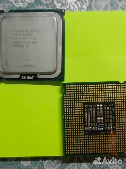 Процессор Xeon e5462 переделанный под 775 сокет