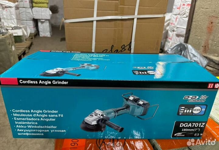 Аккумуляторная болгарка Makita 230 мм (Арт.59695)