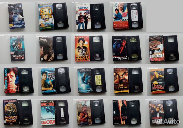 Актеры боевиков 80-90 х/VHS/Видеокассеты
