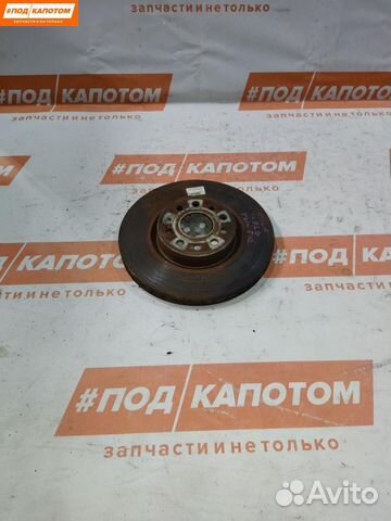 Диск тормозной передний Volkswagen Golf 5 2007