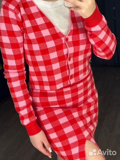 Юбка в клетку