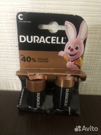 Батарейки Duracell Basic C / LR14 1,5V