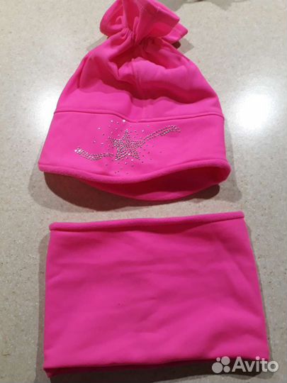 Шапка + снуд термо для фигурного катания