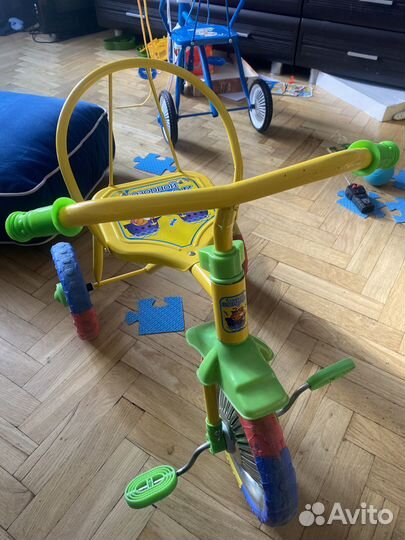 Детский трехколесный велосипед бу