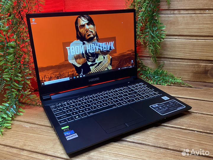 Мощный ноутбук Hasee i5/SSD/32Gb/RTX3060
