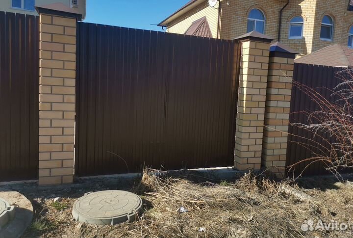 Забор из профнастила