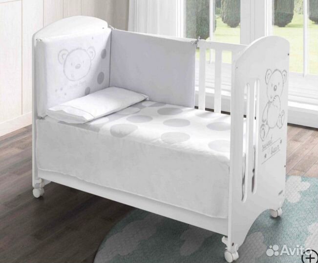 Детская кроватка + матрас полиуретановый CH-620