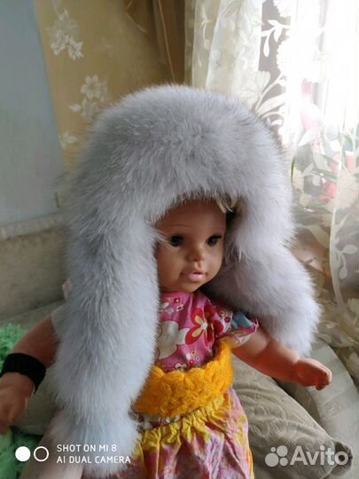 Новая меховая шапка