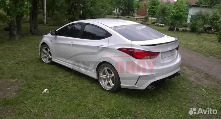 Спойлер Zest Style для Hyundai Elantra 5 (MD)