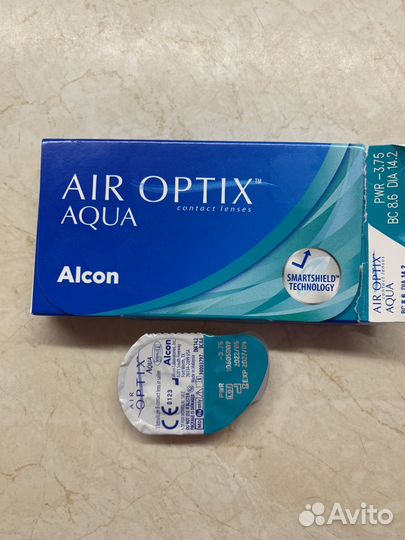 Линзы контактные