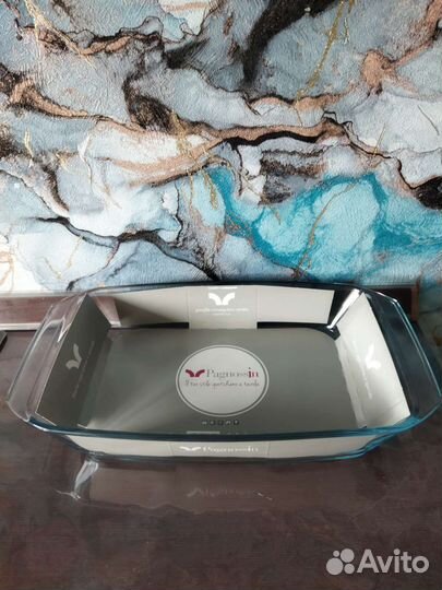 Противень для духовки стеклянный