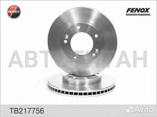 Диск тормозной перед прав/лев Kia Sorento 02- Feno