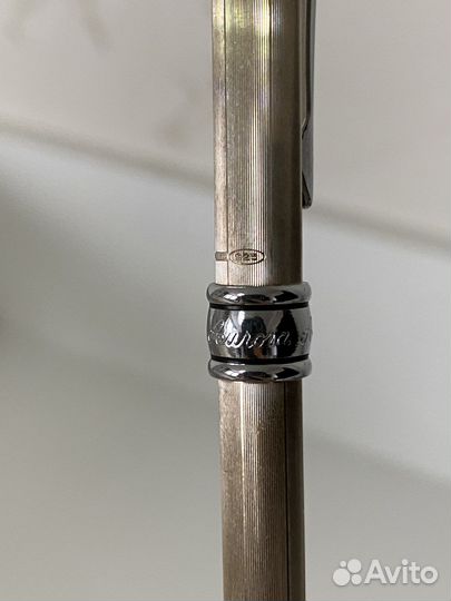 Ручка шариковая Aurora серебро