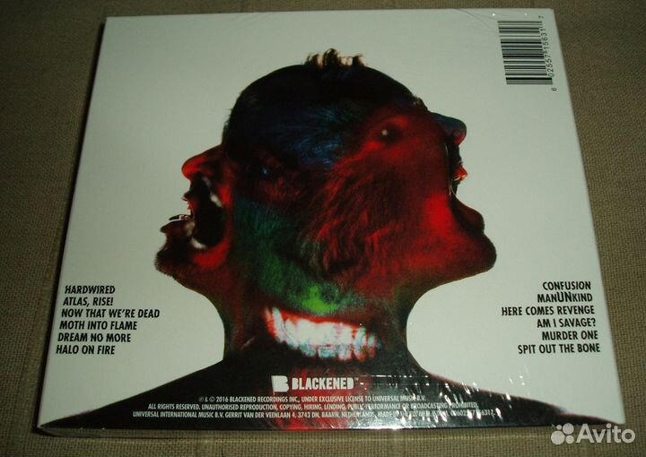 CD Metallica (Hardwared to self-destruct )