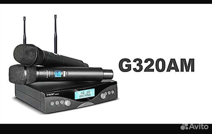 Новые профессион. радиомикрофоны G320AM Gmark