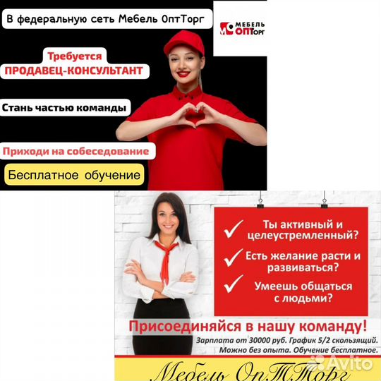 Продавец консультант