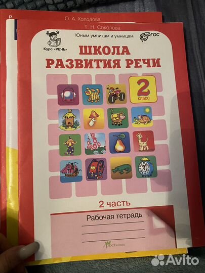 Тетрадь школа развития речи. 2 класс, 2 часть