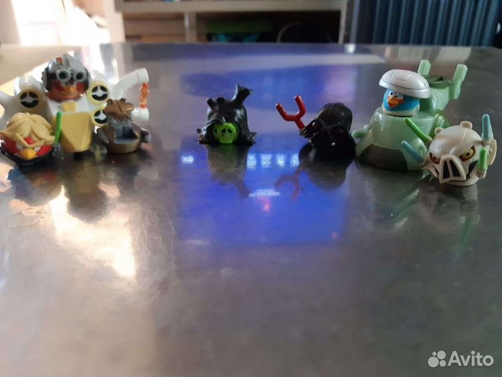 Angry birds star wars фигурки и 2 корабля