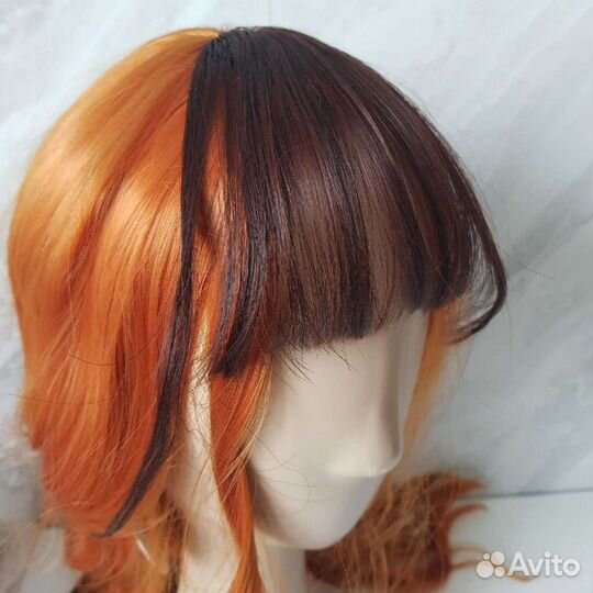 Накладная челка новая