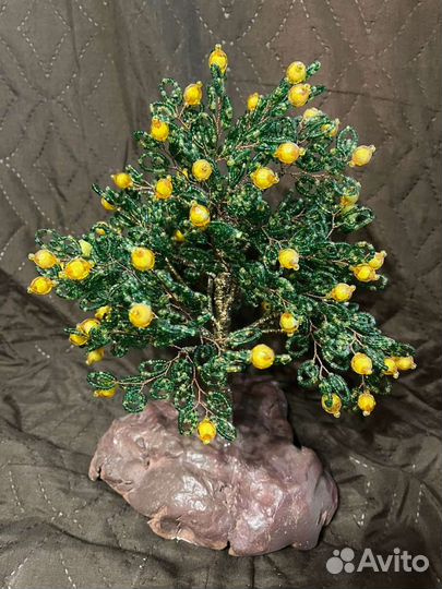 Деревья из бисера