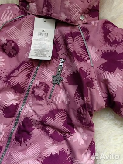 Комбинезон зимний новый для девочки 80р-р