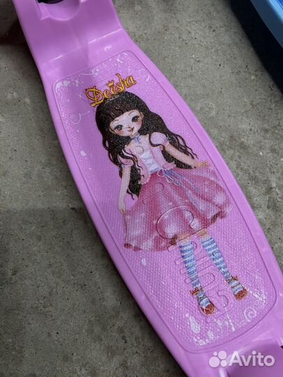 Самокат детский для девочки