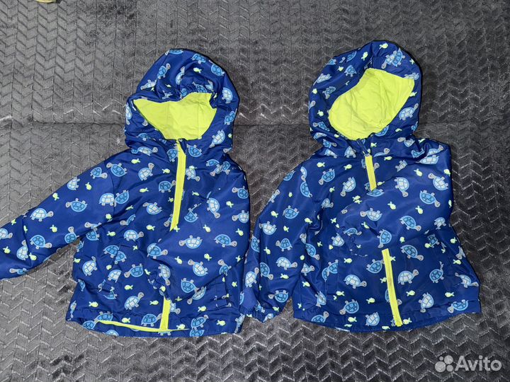 Куртка для двойни 80 размер