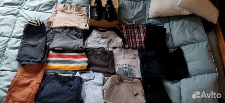 Детская одежда для мальчиков пакетом