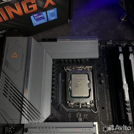 Комплект i7 12700F / Z690 / 16gb / Кулер